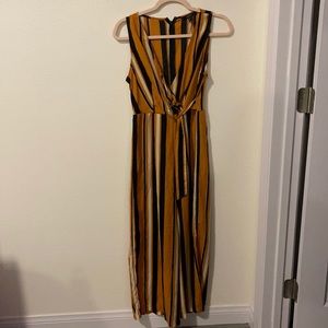 Multicolored Striped jumpsuit